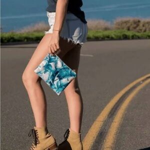 New Vagabond Canvas Bikini Bag - Bali Palm